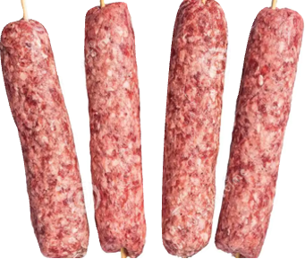 Pasture Feed Lamb Koftas (8 per pack, approx. 100 gr each.)