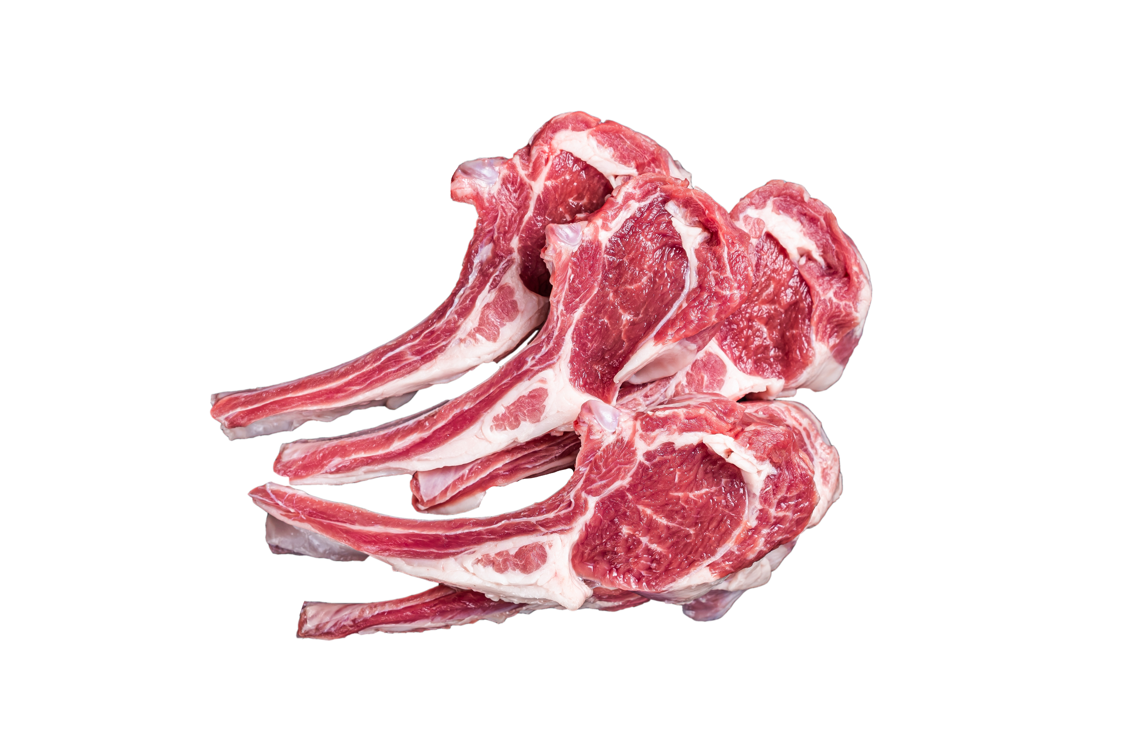 Pasture Feed Lamb Cutlets (6 per pack, approx. 100 gr. each)